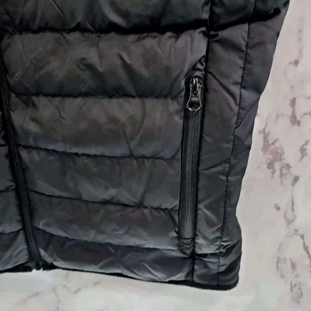 Venustas Vest Mens Medium Black Heated Puffer Insulated Warming Outdoor